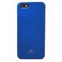 MERCURY GOOSPERY ochronne błyszczące etui do iPhone 5 / 5S / SE (2016) - niebieskie