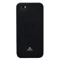 MERCURY GOOSPERY ochronne błyszczące etui do iPhone 5 / 5S / SE (2016) - czarny
