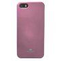 MERCURY GOOSPERY ochronne błyszczące etui do iPhone 5 / 5S / SE (2016) - jasnoróżowe