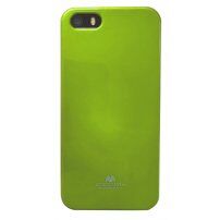 MERCURY GOOSPERY ochronne błyszczące etui do iPhone 5 / 5S / SE (2016) - zielone