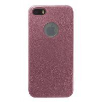 Błyszczące etui do iPhone 5 / 5S / SE (2016) - różowy