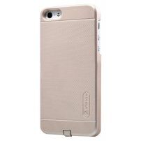 NILLKIN 2w1 magiczne etui / opakowanie dla Qi ładowania bezprzewodowego iPhone 5 / 5S / SE (2016) - złote