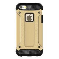 Super trwałe "Armor" etui dla iPhone 5 / 5S / SE (2016) - złote