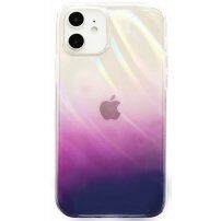 Pokrowiec ochronny na przewijak iPhone 12 / 12 Pro - różowo-fioletowy