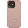 Pokrowiec Guess Saffiano Triangle dla iPhone 13 Pro Max - różowy