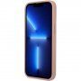 Pokrowiec Guess Saffiano Triangle dla iPhone 13 Pro Max - różowy