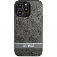 Guess 4G Stripe etui do iPhone 13 Pro Max - szary
