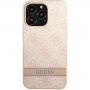 Guess 4G Stripe etui do iPhone 13 Pro Max - różowy