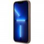 Guess 4G Stripe etui do iPhone 13 Pro Max - brązowe