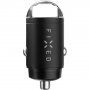 Ładowarka samochodowa FIXED 30W PD/QC 3.0 z USB-C/USB-A - czarna