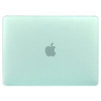 Matowa przezroczysta osłona dla MacBook 12" (A1534) - pastel zielone