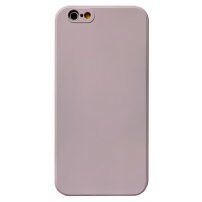 Ochronne etui silikonowe z prostymi krawędziami do iPhone 6 / 6S - fioletowy