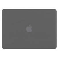 Matowa przezroczysta osłona dla MacBook Pro 15" (A1707 / A1990) - szary