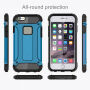 Super trwałe "Armor" etui dla iPhone 6 / 6S - niebieskie