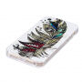Etui ochronne świecące w ciemności dla iPhone 5 / 5S / SE (2016) - piórko