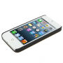 Etui z drewnianą częścią tylną dla Apple iPhone 5 / 5S / SE (2016) - budka telefoniczna
