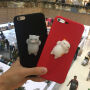 Etui ochronne z 3D kotem dla Apple iPhone 6 / 6S - czarne