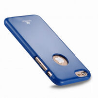 MERCURY GOOSPERY etui ochronne błyszczące dla Apple iPhone 6 / 6S - ciemnoniebieskie