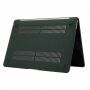 Etui matowe do MacBook Air 13" (A2681 / A3113) - ciemnozielony