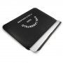 Skórzana okładka Karl Lagerfeld Saffiano RSG Embossed dla iPada Pro 12,9"/ MacBook do 14" - czarna