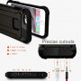 Super trwałe "Armor" etui do Apple iPhone 6 Plus / 6S Plus - czarne