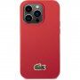 Lacoste Iconic Petit Pique Logo pokrowiec dla iPhone 14 Pro Max - czerwony