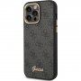 Guess 4G Metal Camera Outline pokrowiec dla iPhone 14 Pro Max - czarny