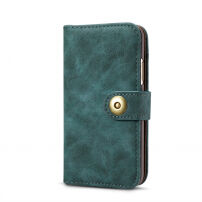 2w1 stylowy zdejmowany pokrowiec flip dla Apple iPhone XS / iPhone X - zielony