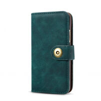 2w1 stylowy zdejmowany pokrowiec flip dla Apple iPhone XS / iPhone X - niebieski