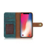 2w1 stylowy zdejmowany pokrowiec flip dla Apple iPhone XS / iPhone X - niebieski