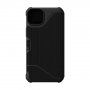 UAG Metropolis Folio wytrzymałe etui z klapką dla iPhone 14 Plus - czarne