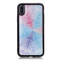 2w1 zdejmowany pokrowiec ochronny flip dla Apple iPhone XS / iPhone X - kolorowy kwiat