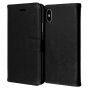 2w1 zdejmowany pokrowiec ochronny flip dla Apple iPhone XS / iPhone X - czarny