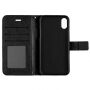 2w1 zdejmowany pokrowiec ochronny flip dla Apple iPhone XS / iPhone X - czarny