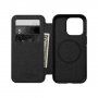 Nomad Skórzane etui Folio z klapką i MagSafe dla iPhone 14 Pro - brązowy
