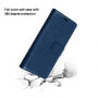 2w1 zdejmowany pokrowiec ochronny flip dla Apple iPhone XS / iPhone X - ciemnoniebieski