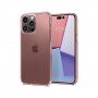 Spigen Crystal Flex etui przezroczyste do iPhone 14 Pro - różowy