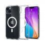 Przezroczysty pokrowiec Spigen Ultra Hybrid z MagSafe dla iPhone 14 Plus - biały