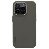 Decoded silikonowy Backcover silikonowa osłona na plecy dla iPhone 14 Pro Max - oliwkowe