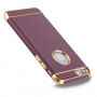 Etui ochronne do Apple iPhone 6 / 6S - złoto-bordowe
