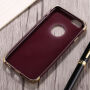 Etui ochronne do Apple iPhone 6 / 6S - złoto-bordowe