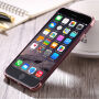 Etui ochronne do Apple iPhone 6 / 6S - różowo-złoto-bordowe