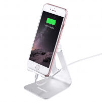 HAWEEL uniwersalny stojak dla Apple iPhone - srebrny