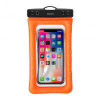BASEUS pokrowiec wodoodporny dla Apple iPhone - pomarańczowy