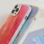 Marmurowa osłona ochronna dla iPhone 12 Pro Max - niebieskie