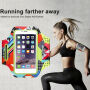 FLOVEME kolorowy pokrowiec sportowy na rękę dla Apple iPhone 6 Plus / 6S Plus / 7 Plus / 8 Plus