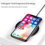 BASEUS przezroczysta bezprzewodowa ładowarka dla iPhone - czarna