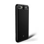 USAMS etui z baterią 3000mAh i ochroną soczewki dla Apple iPhone SE (2020/2022) / 8 / 7 / 6S / 6 - czarne