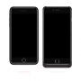 USAMS etui z baterią 3000mAh i ochroną soczewki dla Apple iPhone SE (2020/2022) / 8 / 7 / 6S / 6 - czarne