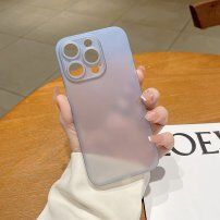Ultracienka matowa osłona dla iPhone 14 Pro - jasnoniebieskie